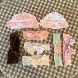 Bundle of Baby Girl Bows from Copper Pearl & Little Me